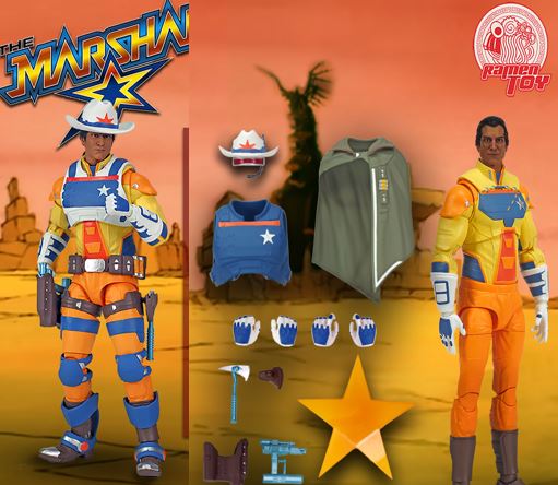 New bravestarr the Marshall action figure updates and images from ramen toy  