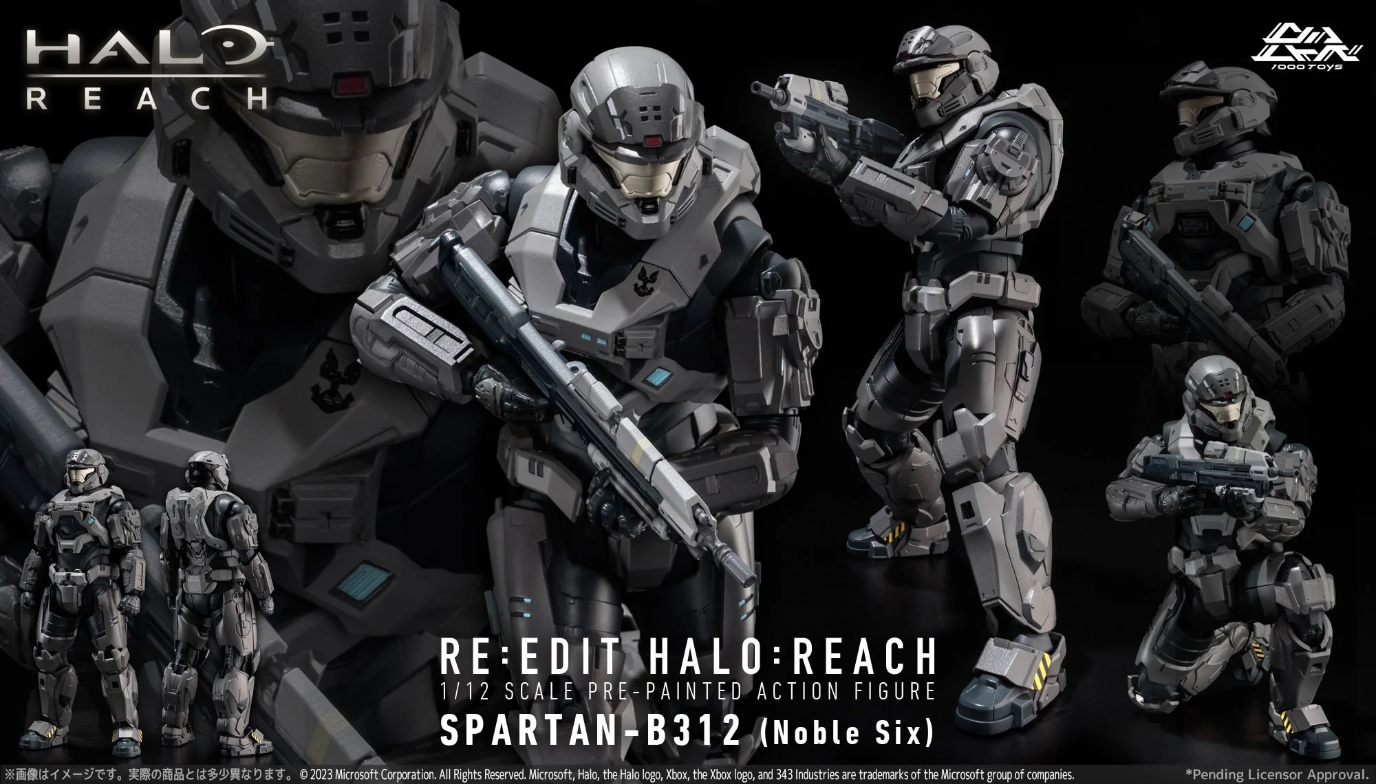 RE:EDIT HALO: REACH SPARTAN-B312 (Noble Six)