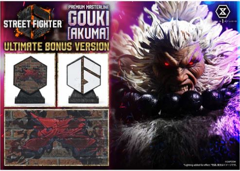 PRE-ORDER Premium Masterline Street Fighter 6 Akuma Bonus (TBA) PO end (Jan-21-2026)