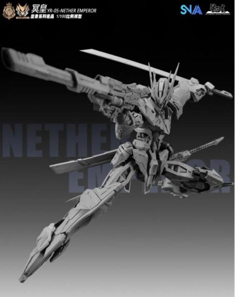 PRE-ORDER SNAA 1/100 YR-05 Royal Series Nether Emperor (Q2, 2026) PO end (till qty are full)