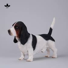 PRE-ORDER 1/6 Basset Hound Black White (Q3 2026) PO end (Dec-1-2025)