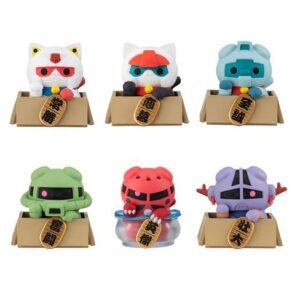 PRE-ORDER MEGA CAT PROJECT MOBILE SUIT GUNDAM NYANDAM LUCKYCAT set with gift+ ITEM B (Jul. 2026) PO end (Dec-17-2025)