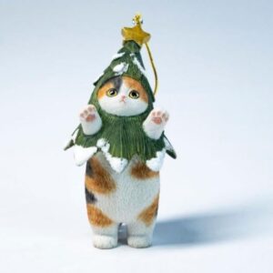 PRE-ORDER Xmas Cat Tricolor (Jan. 2026) PO end (Dec-3-2025)