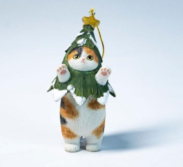 PRE-ORDER Xmas Cat Tricolor (Jan. 2026) PO end (Dec-3-2025)