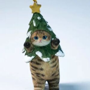 PRE-ORDER Xmas Cat Tabby (Jan. 2026) PO end (Dec-3-2025)