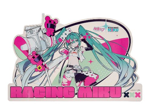 PRE-ORDER box of 5 - Hatsune Miku: Racing Ver. 2025 Sticker A (Apr. 2026) PO end (DEC-8-2025)