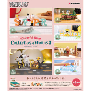 PRE-ORDER box of 6 - SNOOPY Collection of Words 3 (Apr. 2026) PO end (Dec-19-2025)