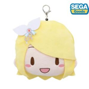 PRE-ORDER BOX OF 50 - fuwa petit "HATSUNE MIKU: COLORFUL STAGE!" Face Pouch with Reel "Stage SEKAI Kagamine Rin" (Jun. 2026) PO end (DEC-8-2025)