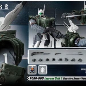 PRE-ORDER 3Z0211 Patlabor 2: The Movie - ROBO-DOU Ingram Unit 1 Reactive Armor Version (Apr. 2026) PO end (DEC-8-2025)