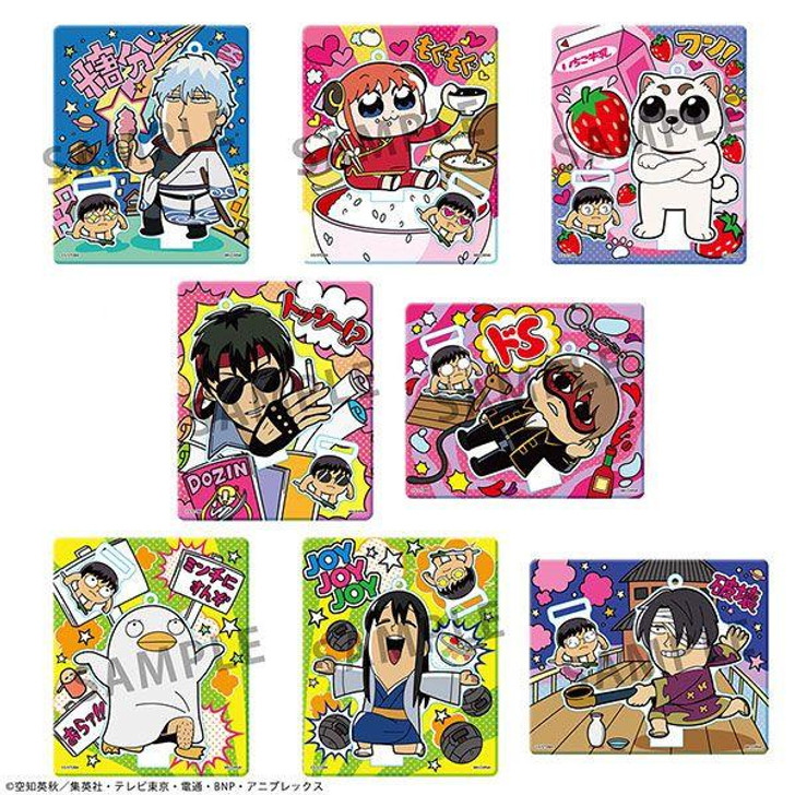 PRE-ORDER box of 8 - Gintama x Okawabukubu Gintama Oshanti Acrylic Mascot Repeat (May. 2026) PO end (Dec-17-2025)
