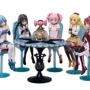 PRE-ORDER Puella Magi Madoka Magica The Movie -Rebellion- Tea Party Cake Song Ver. Non Scale Figure Complete Set (MAR-2-2026)