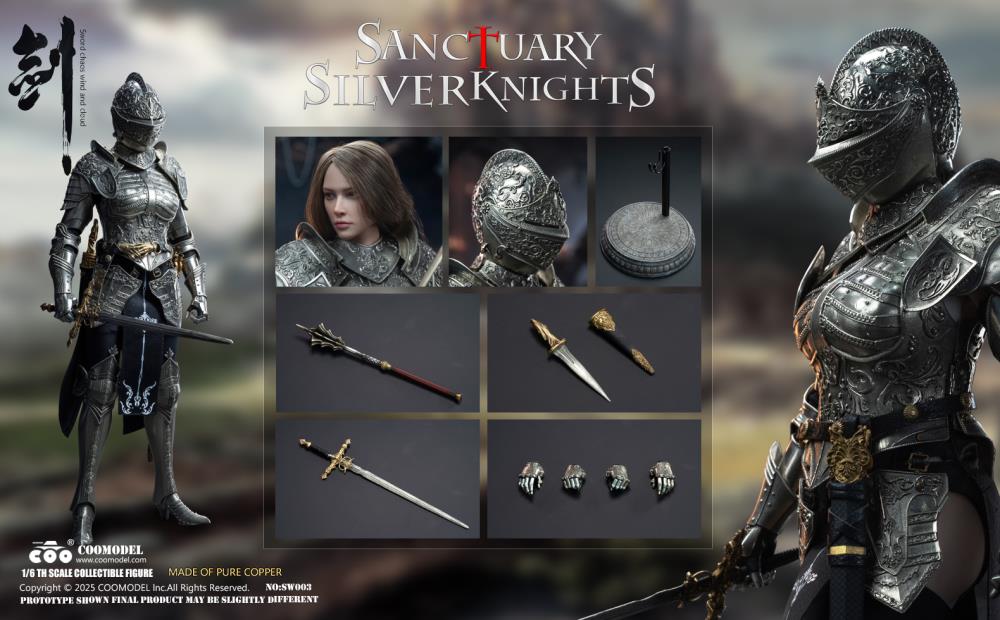 PRE-ORDER 1/6 Swords of chaos Silver Temple Guardian (Q4 2026) PO end (Jan-12-2026)