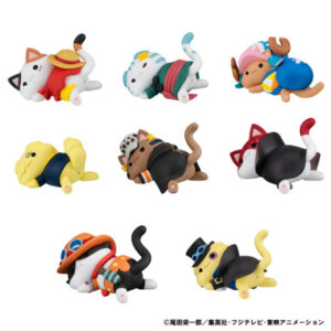 PRE-ORDER SET OF 8 + ITEM B - MEGA CAT PROJECT ONE PIECE Nyan Piece Nyan?Stickie? (Aug. 2026) PO end (Feb-18-2026)