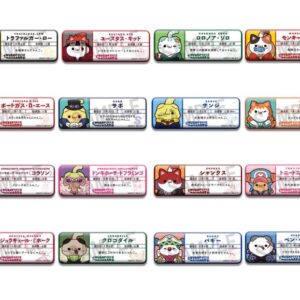 PRE-ORDER SET OF 16 + ITEM A - MEGA CAT PROJECT ONE PIECE NyanPieceNyan?Name Metal Badge Collection (Jul. 2026) PO end (Feb-18-2026)