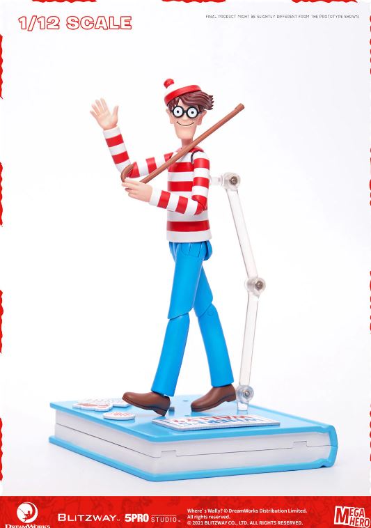PRE-ORDER 1/12 Where's Wally Action figure (Q2 2026) PO end (Feb-2-2026)