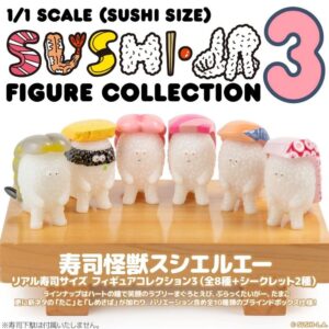 PRE-ORDER SUSHI MONSTER SUSHI-L.A. 1/1 SCALE Collection 3 (Jul. 2026) PO end (Mar-9-2026)