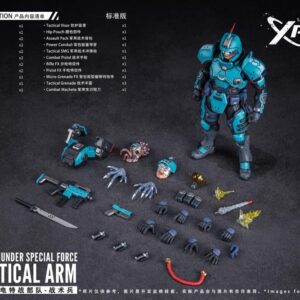 PRE-ORDER 1/12 Xpedion Steel Thunder Special Force Tactical Arm Display (JAN-30-2026)