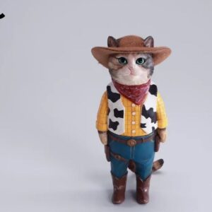 PRE-ORDER 1/6 Cowboy Cat Tricolor (Q3 2026) PO end (Feb-4-2026)