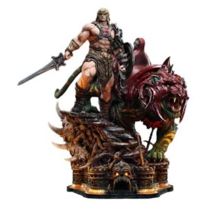 PRE-ORDER Real Elite Masterline Masters of the Universe He-Man & Battle Cat (Aug. 2027) PO end (Feb-23-2026)