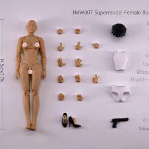 PRE-ORDER Wind Toys 1/12 Supermodel Female Body Action Figure Wheat (Q4 2026) PO end (Mar-20-2026)