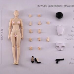 PRE-ORDER Wind Toys 1/12 Supermodel Female Body Action Figure Pale (Q4 2026) PO end (Mar-20-2026)