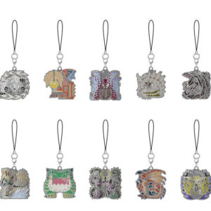 PRE-ORDER BOX OF 300 - Monster Hunter Wilds Monster icon Metal Keychain (Nov. 2026) PO end (may-4-2026)