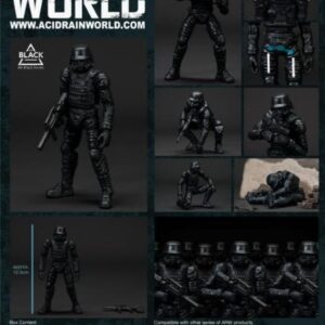PRE-ORDER Acid Rain NEW 1:18 series - PBB-AR006 "Black Trencher" by PROJECT BLACK BOX (Aug. 2026) PO end (Apr-6-2026)