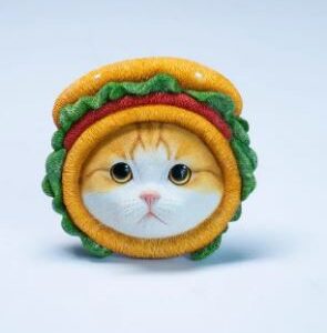 PRE-ORDER Hamburger Meow Refrigerator Patch (Q3 2026) PO end (Mar-27-2026)