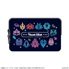 PRE-ORDER FULL CTN - Monster HUNTER CHIBI STYLE Pouch: Neon-themed (Nov. 2026) PO end (MAY-4-2026)
