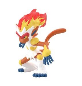 PRE-ORDER BOX OF 10 - POK?MON SCALE WORLD SINNOH REGION INFERNAPE W/O GUM (Oct. 2026) PO end (Jun-5-2026)