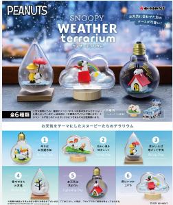 PRE-ORDER BOX OF 6 - SNOOPY Weather Terrarium (new SRP) (Sep. 2026) PO end (Apr-20-2026)
