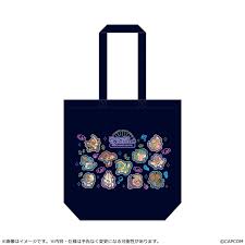 PRE-ORDER FULL CTN - Monster HUNTER CHIBI STYLE Tote bag : Neon-Themed (Nov. 2026) PO end (MAY-4-2026)