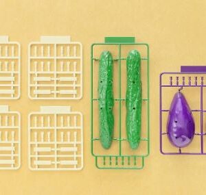 PRE-ORDER BOX OF 12 - Shoryo Uma Plastic Model Cucumber & Eggplant (Aug. 2026) PO end (jun-8-2026)
