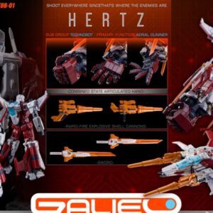 PRE-ORDER Galileo Combiner BT08-1 HERTZ Triple Changer (Reissue) (Q4 2026) PO end (Jun-29-2026)