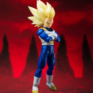 PRE-ORDER SINGLE RETAIL (NO WS) - S.H.Figuarts SUPER SAIYAN 3 VEGETA -DAIMA- + ITEM A (Feb. 2027) PO end (Jun-1-2026)
