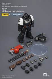 PRE-ORDER 1/18 Black Templars Intercessor Bolt rifle / Pistol /chainsword (Q3 2026) PO end (May-20-2026)