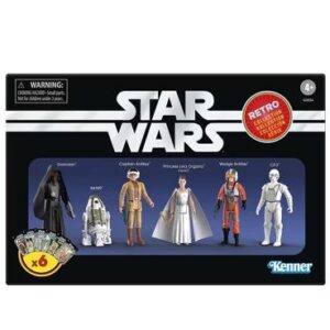 PRE-ORDER FULL CTN OF 2-  STAR WARS Retro Collection A New Hope 9.5 cm Figure  (Aug. 2026) PO end (JUN-19-2026)