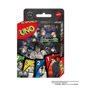 PRE-ORDER ENSKY - TV Anime Attack on Titan UNO Y1600 (Reprint) (Oct. 2026) PO end (AUG-5-2026)