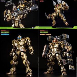 PRE-ORDER SPECIAL SET OF 4 - Teenage Mutant Ninja Turtles (GOLD COLOR) (Oct. 2026) PO end (Aug-21-2026)
