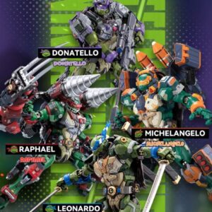 PRE-ORDER SPECIAL SET OF 4 - Teenage Mutant Ninja Turtles (REGULAR COLOR) (Oct. 2026) PO end (Aug-21-2026)