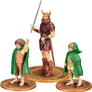 PRE-ORDER The Lord of the Rings Animated Film PVC Figure Set: Merry, Pippin, and Boromir (Q4 2026) PO end (AUG-21-2026)