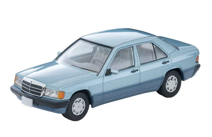 PRE-ORDER LV-N77c 1992 Mercedes-Benz 190E (Pearl Blue) Y4400 (Feb. 2027) PO end (AUG-26-2026)