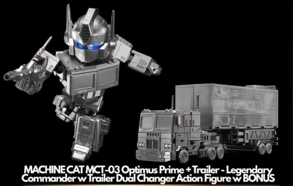 PRE-ORDER Optimus Prime + Trailer - Legendary Commander w Trailer Dual Changer Action Figure w BONUS (Jan. 2027) PO end (SEP-14-2026)