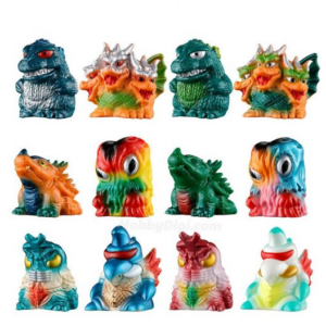 PRE-ORDER P-BANDAI PLEX Godzilla Mini Sofvi Chronicle (Retro Color Collection) Godzilla Mini Vinyl Figure Original Color Reissue Y500 (Oct. 2026) PO end (AUG-14-2026)