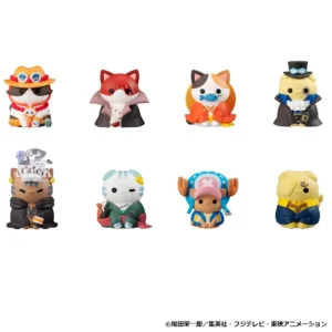 PRE-ORDER FULL BOX OF 8 + ITEM A - MEGA CAT PROJECT ONE PIECE NyanPieceNyan? I?m gonna be king of Paw-rates ???Repeat? (Apr. 2027) PO end (Sep-23-2026)