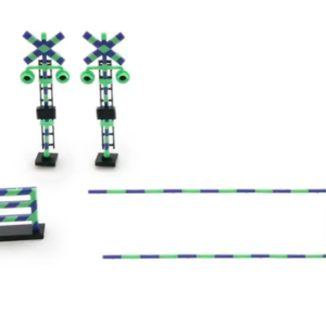 PRE-ORDER Order per case of 24  Railway Crossing?Green?Blue) (Jan. 2027) PO end (Sep-21-2026)