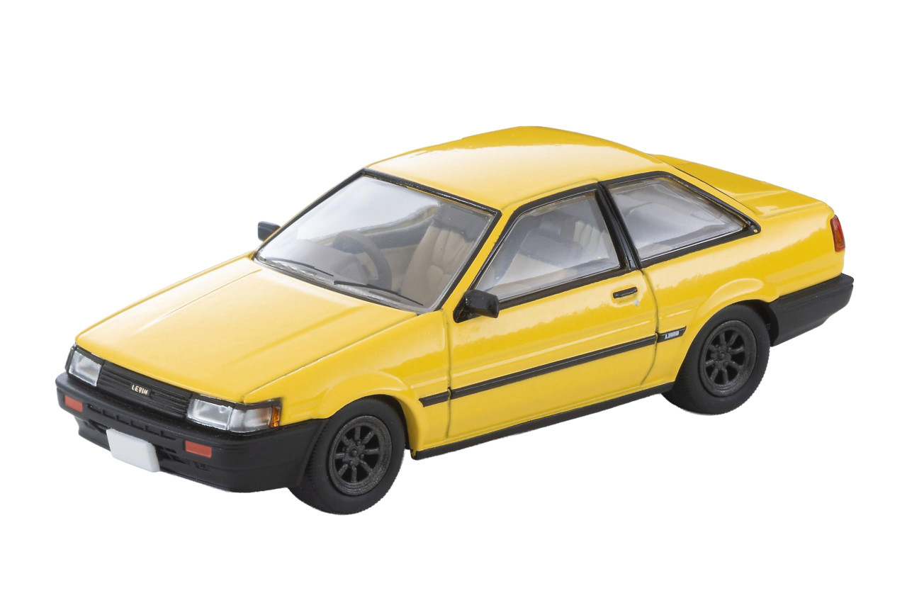 PRE-ORDER LV-N284f Toyota Corolla Levin 2 Door Watanabe Rims (Yellow) Y4100 (Feb. 2027) PO end (AUG-26-2026)