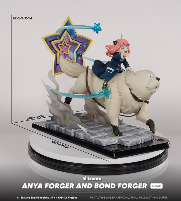 PRE-ORDER Anya Forger and Bond Forger Ikigai Statue (Q2 2027) PO end (AUG-21-2026)