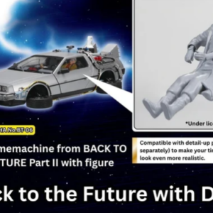 PRE-ORDER 1/24 Timemachine from BACK TO THE FUTURE Part II with figure (Dec. 2026) PO end (AUG-28-2026)