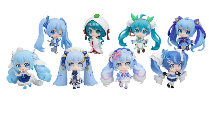 PRE-ORDER order per half-case of 32 Blind Box Series: Snow Miku All Stars Figure Collection Vol. 2 (Mar. 2027) PO end (Sep-14-2026)